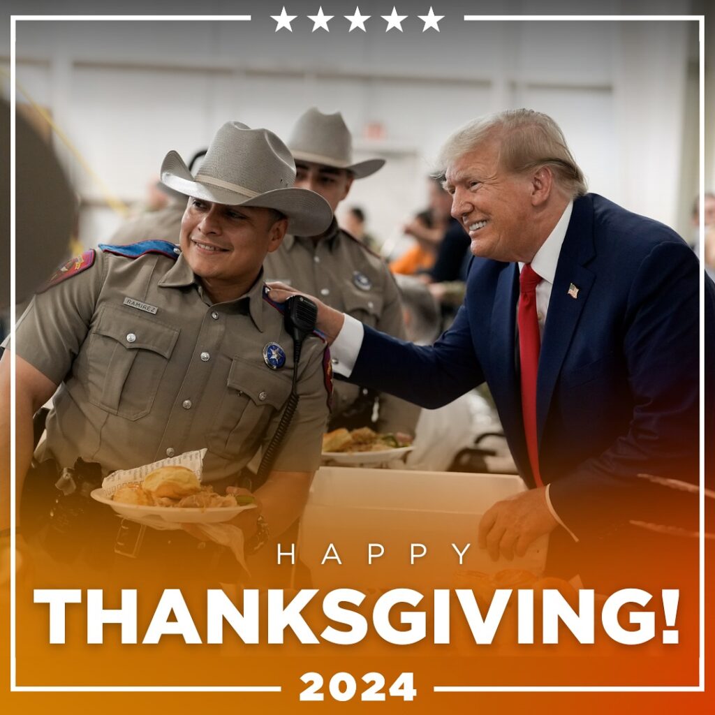 Trump thanksgiving 2024